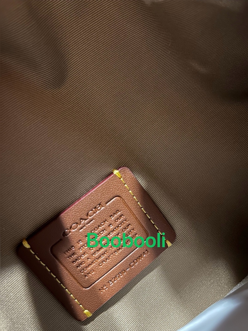 Coach Evelyn Shoulder Bag With Striped Patchwork NWT - Picture 6 of 9